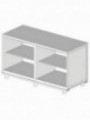 Neutral rear cabinet