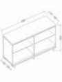 Neutral rear cabinet