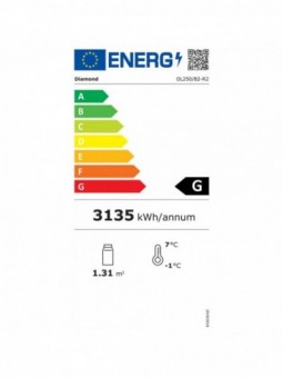 Refrigerated glass display staight panel 90°, without storeroom