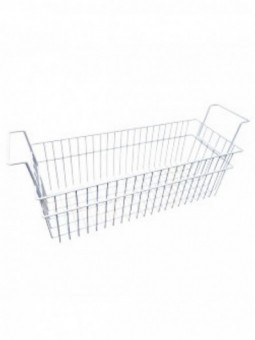 Basket in plasticized steel (765x275xh230 mm)