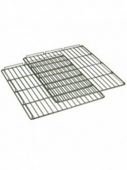 Kit 2 grids GN 2/1 in stainless steel