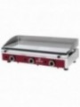 Smooth gas cooking surface, chrome coated