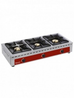 Table range - 3 branders (7+5+7 kW)