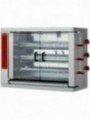 Gas chicken roaster, 3 spits (18 chicken)