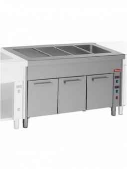 Bain Marie on hot cupboard 2x GN 1/1