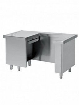 Cashier unit (left)