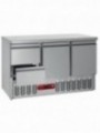 Refrigerating table composed of :