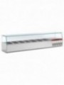 Gekoelde structuur GN 6x1/4, 1x1/9,  met rechte ruit
