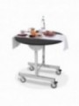Service table Ø 800 mm, room service