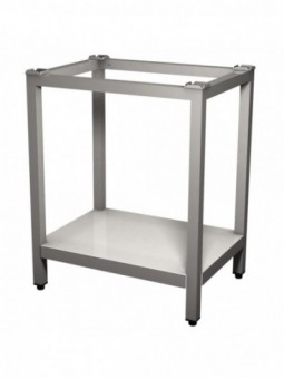 Undercarriage oven, with lower shelf