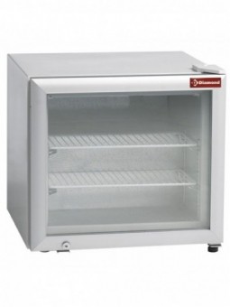 Vitrine tafelmodel negatieve T°, 50 liter, zonder lichtbak