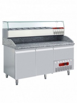 Geheel Koelkast tafel & gekoelde structuur :
