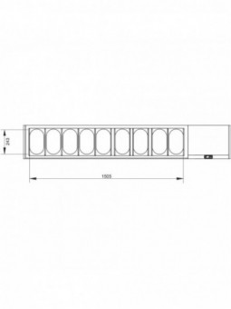 Geheel Koelkast tafel & gekoelde structuur :