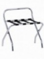 Folding trestle for lugagge, chrome