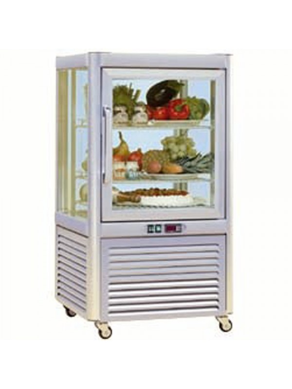 Refrigerated display, 4 glass sides