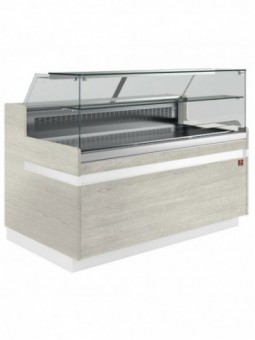 Refrigerated display counter EN & GN, low window, ventilated, without reserve
