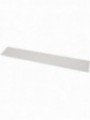 Frontal window pane sneeze guard, in tempered glass
