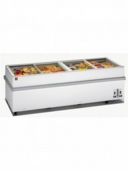 Panoramic deep freezer 2 compressors, 2 temperature